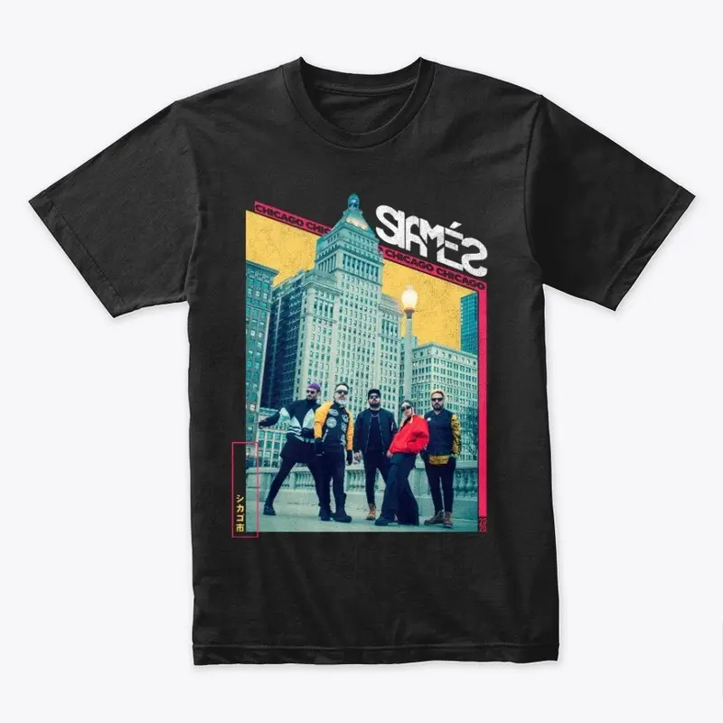 SIAMES Band Chicago Tee