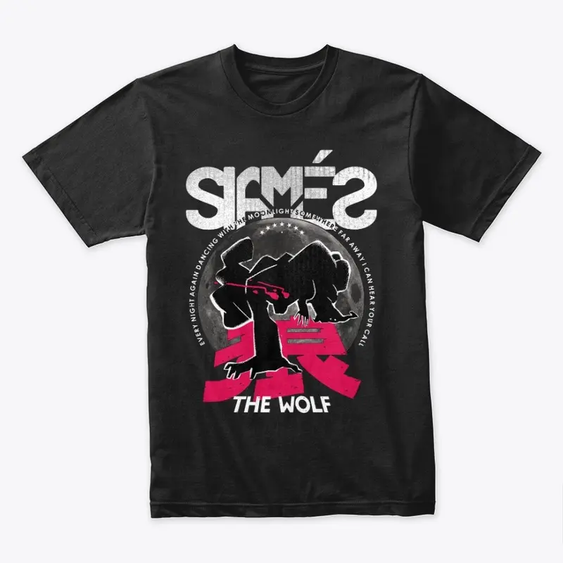 THE WOLF BEAST Black Tee